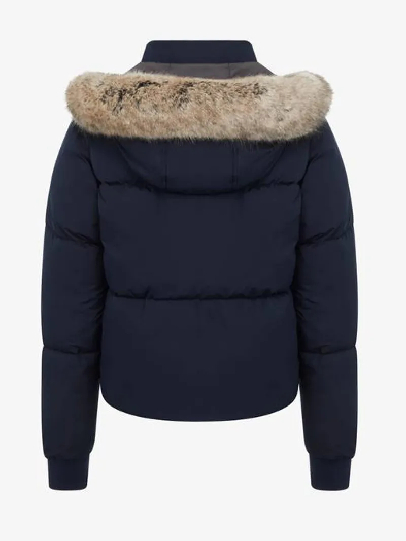 LeMieux Young Rider Gia Puffer Jacket in Navy-2